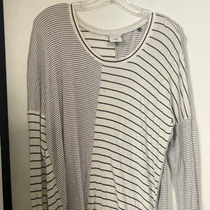 Cabi stripped lightweight tunic top